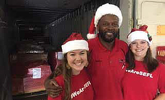 Southeastern Freight Lines employees donated their time during the holidays