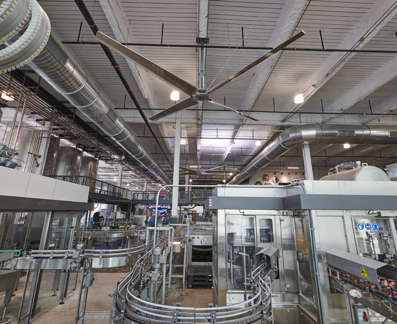 Balance Air Temperatures from Floor to Ceiling with Rite-Hite® Revolution®  HVLS Fans | DC Velocity