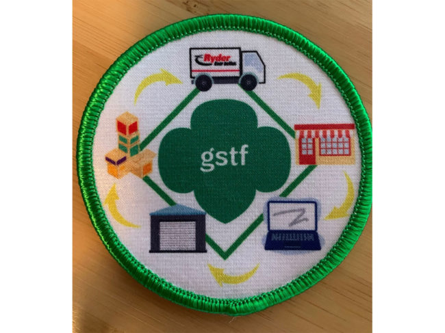 Girl Scouts supply chain patch