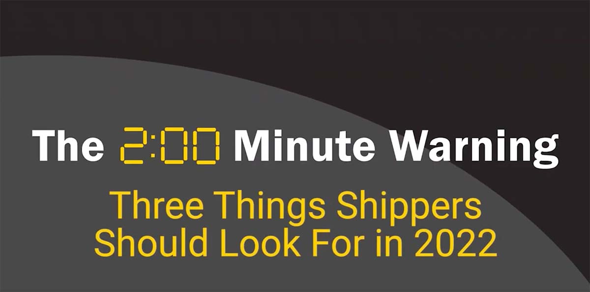 Here are 3 things shippers need to keep thumb