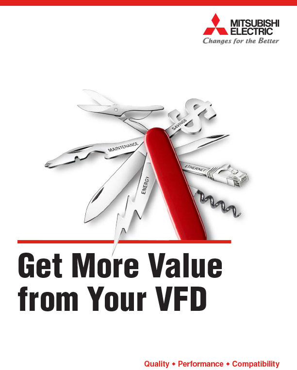 Mitsubishi get more value from vfd lg
