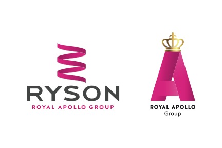 Ryson Royal Apollo Group logo next to Royal Apollo Group logo