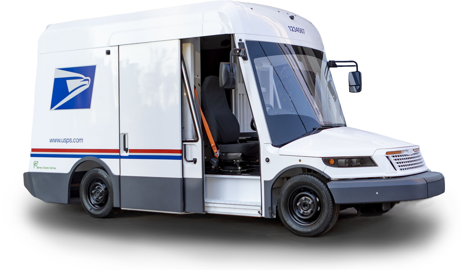 Usps promo truck electric