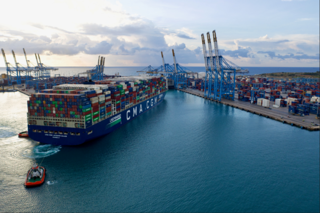 CMA CGM Jacques Saade makes first call in Europe