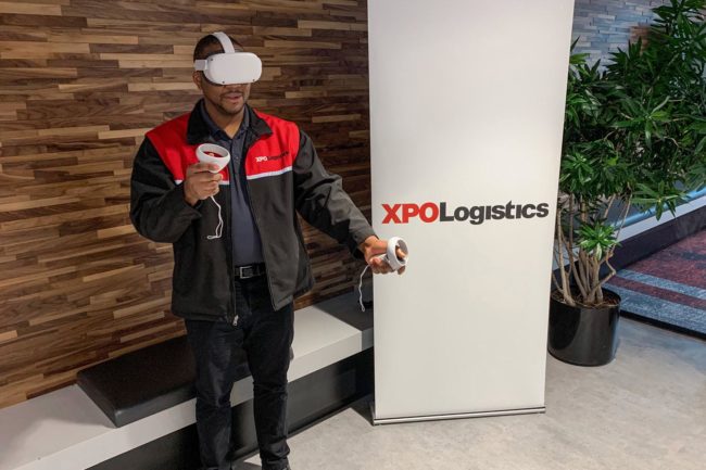 XPO uses virtual reality to train LTL workers