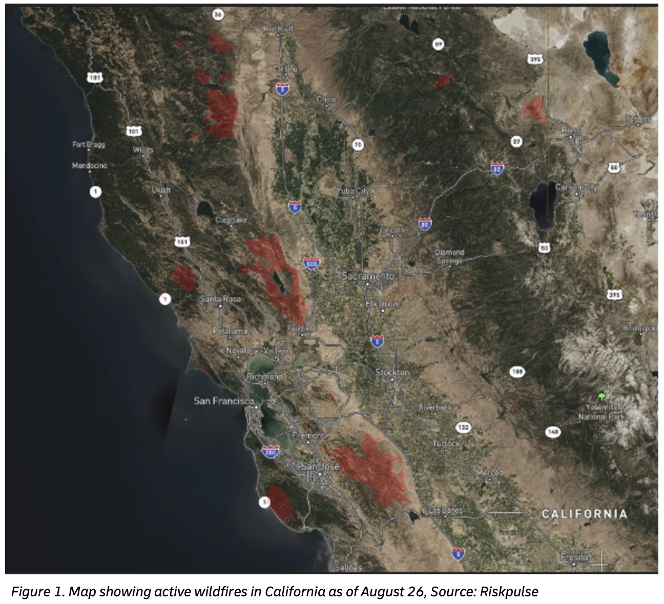 Resilience360 california fires