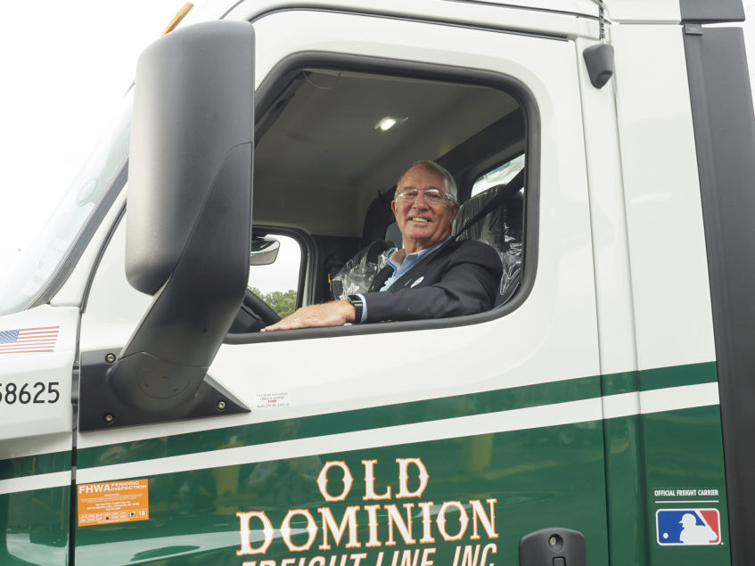 Old Dominion Drives Its 15,000th Freightliner Truck Off Assembly Line ... -  A090163