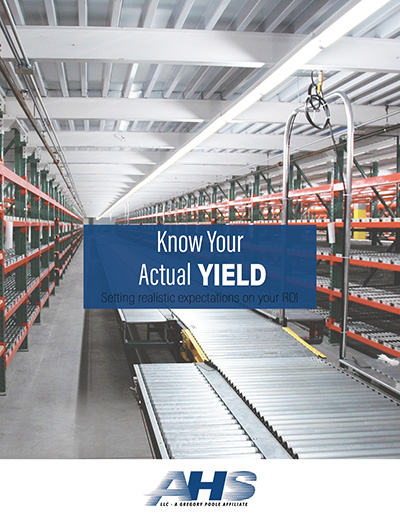 Ahs know your actual yield cover