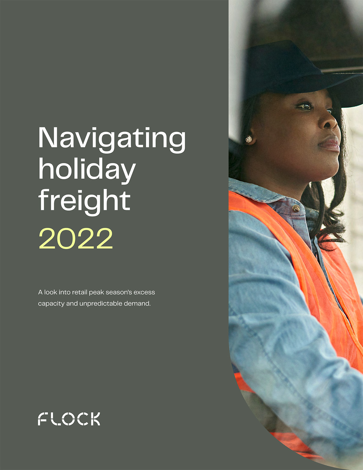 Flock freight navigating holiday freight whitepaper cover