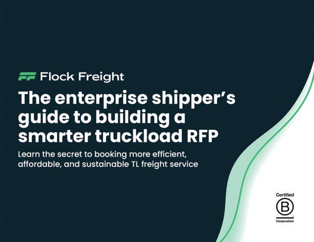 Flock Freight: The enterprise shipper's guide to building a smarter truckload RFP