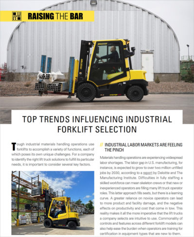 Hyster: What to look for when purchasing your next forklift