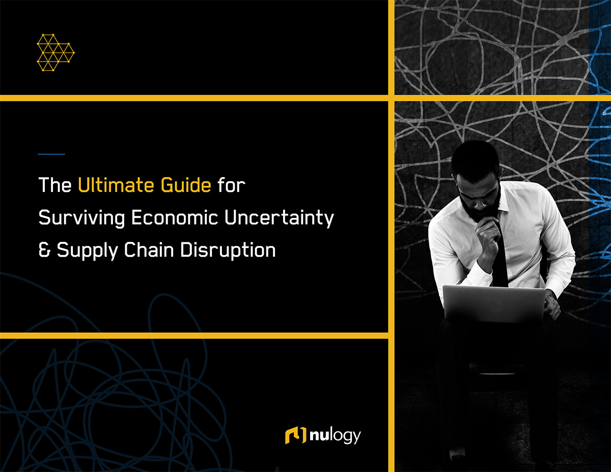 Nulogy survival guide to supply chain disruption cover
