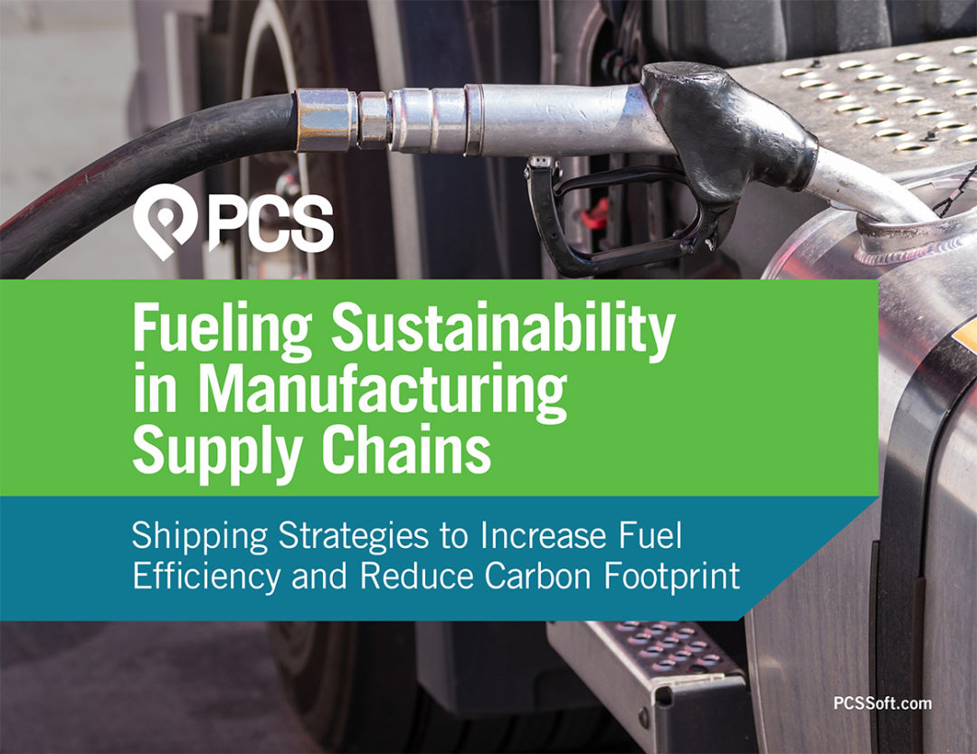 PCS Software: Fueling Sustainability in Manufacturing Supply Chains