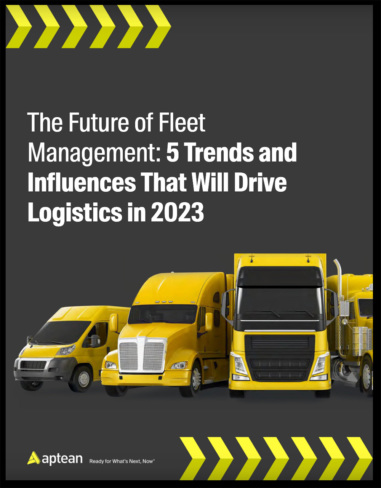 Aptean future of fleet management cover