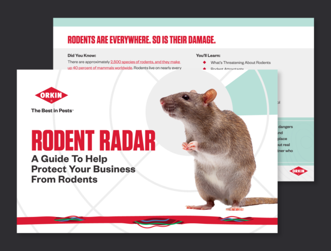 Orkin rodent radar cover