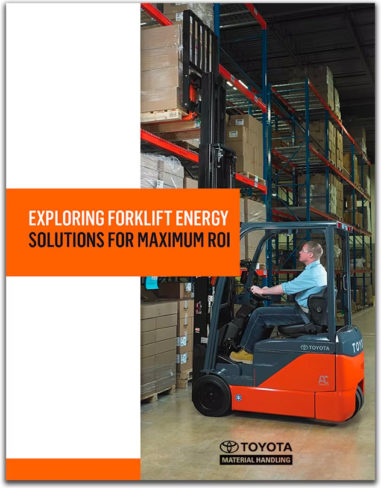 Toyota: Exploring Forklift Energy Solutions for Maximum ROI