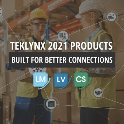 TEKLYNX International Launches 2021 Barcode Labeling Software Solutions Built for Better Connections