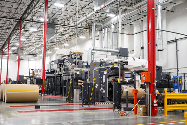 SLC Completes Building for World’s Largest Digital Pre-Print Press for Corrugated Packaging