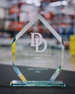 Carolina Handling named Raymond Dealer of Distinction for 32nd consectuive year