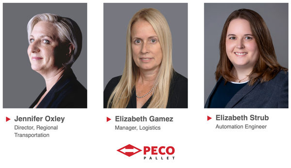 Three PECO Pallet Employees honored with Women in Supply Chain Awards