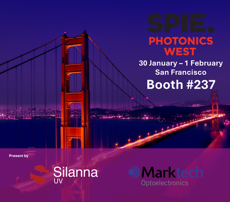 Silanna UV and Marktech Optoelectronics to Demo New UVC LEDs at Photonics West 2024