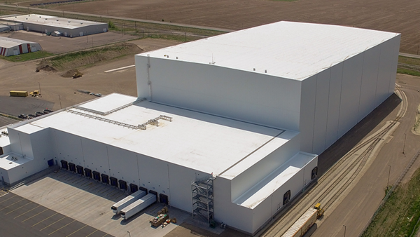 NewCold: New distribution center in Burley, ID based on material handling equipment by TGW