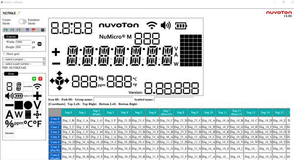 Nuvoton Technology Unveils Fast LCD Development Simulation Tool NuTool-LCDView