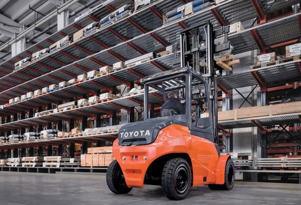 Toyota Material Handling Launches New Electric Pneumatic Forklift Models