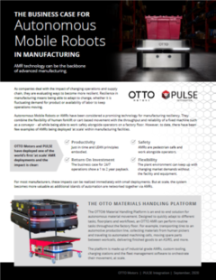 The Business Case for Autonomous Mobile Robots In Manufacturing