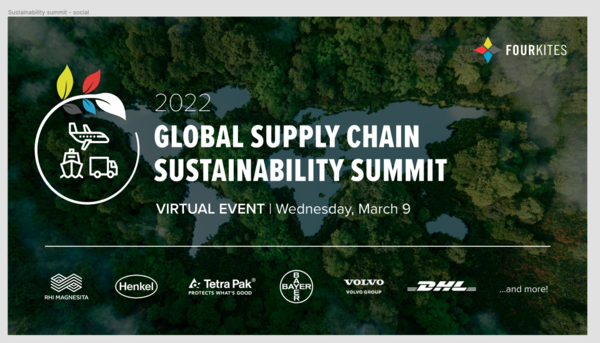 FourKites to Host World’s Leading Companies and NGOs for Global Supply Chain Sustainability Summit