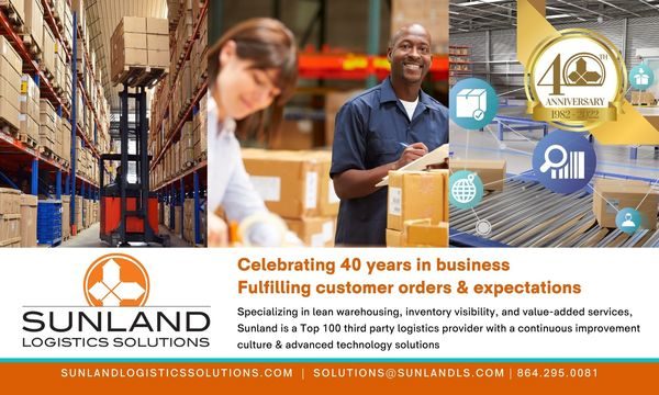 Sunland Logistics Solutions Celebrates 40 Years in Business 