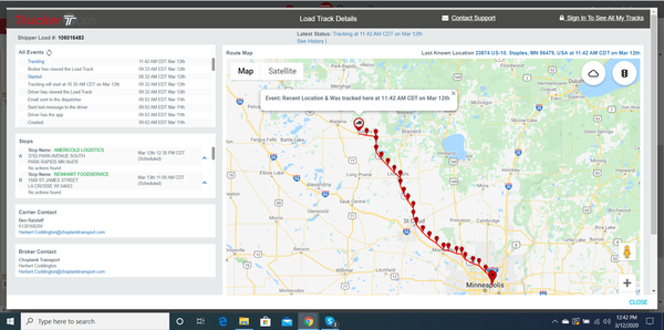 Amous TMS Sets Integration with Trucker Tools