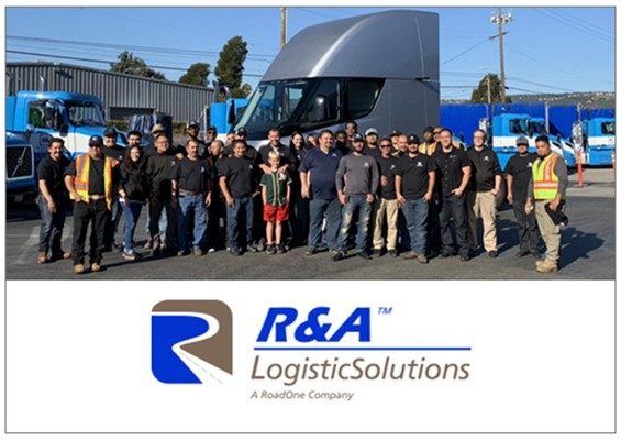 RoadOne Adds R&A LogisticSolutions to its Family of Companies
