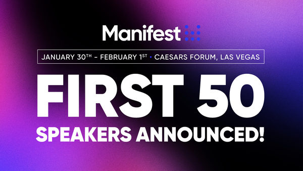 The First 50 Speakers Confirmed for Manifest Vegas 2023