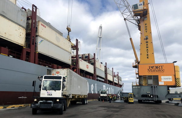 Port Manatee, Del Monte extend import hub relationship
