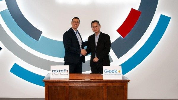 Geek+ and Bosch Rexroth announce technology partnership