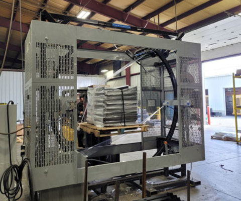 Powder Coated Orbital Wrappers Permit Semi-Outdoor Installation