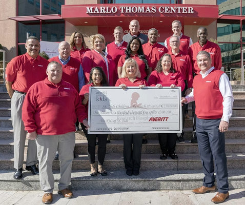 Averitt Employees Donate Record $1.5 Million to St. Jude