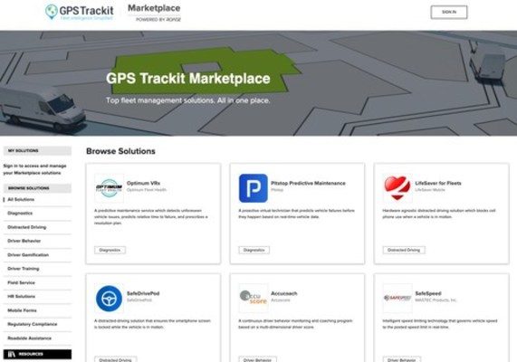 GPS Trackit Launches Innovative Digital Fleet Management Marketplace