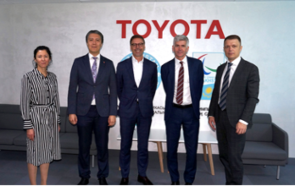 Toyota relies increasingly on Gebrüder Weiss in Kazakhstan 