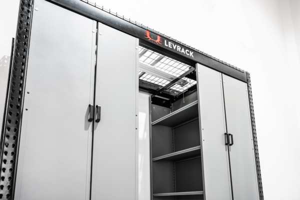 Store 3200 Pounds of Goods With New Levrack 873 Floating Cabinets