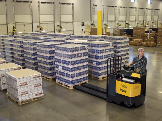 Yale prioritizes warehouse productivity with technology updates to enclosed end rider
