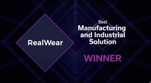 RealWear Wins Best Manufacturing and Industrial Solution at XR Today Awards 2023