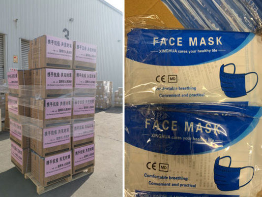 Logistics Plus Picks Up and Delivers 50,000 Masks for the City of Erie
