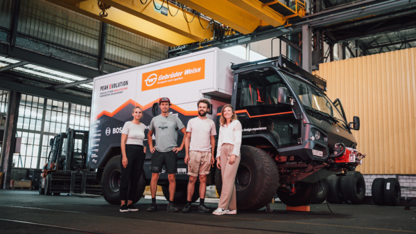 Gebrüder Weiss sends a solar-powered truck to the world's highest volcano