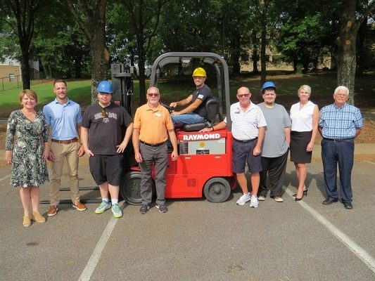 Carolina Handling Supports Greenville Technical College with Raymond Lift Truck Donation