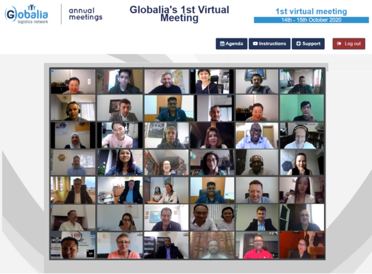 Globalia Logistics Network concludes its First Virtual Meeting successfully
