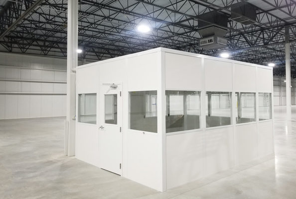 Panel Built Factory Offices Create Controlled Spaces in Hectic Environments