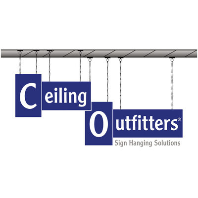 Easily Hang Sneeze Guards from Ceilings (COVID-19)