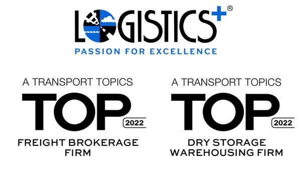 Logistics Plus Ranks as a Top Freight Brokerage Firm and a Top Dry Storage Warehousing Firm